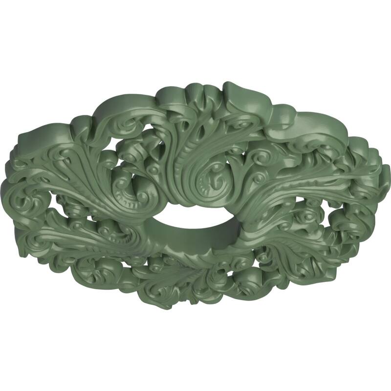 19 5/8"OD x 4 3/4"ID x 1 3/4"P Orrington Ceiling Medallion