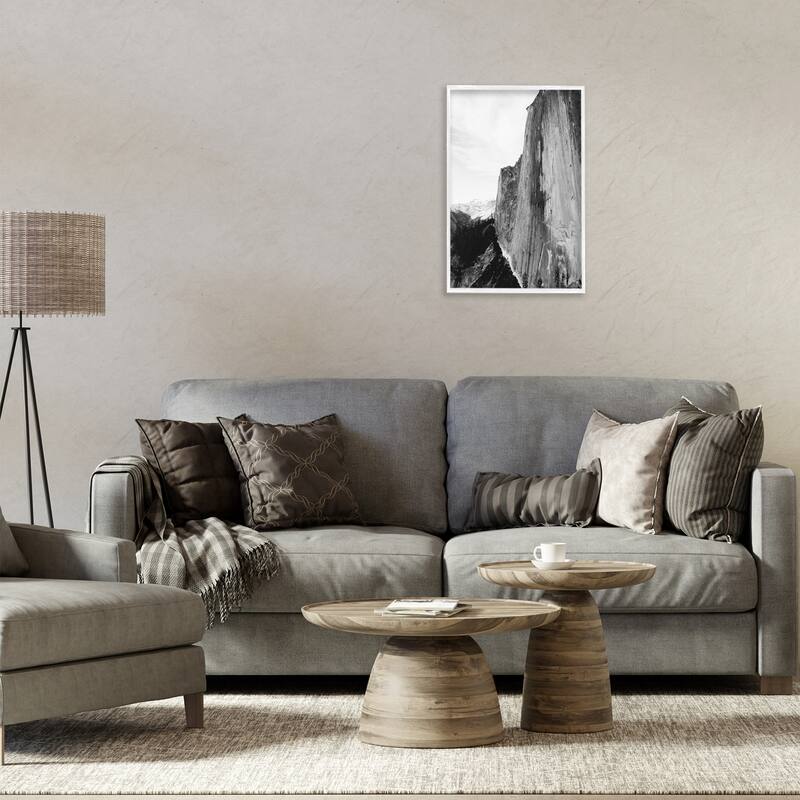 Stupell Tall Natural Cliff at Yosemite Framed Giclee Art Design By Gemma Bardot