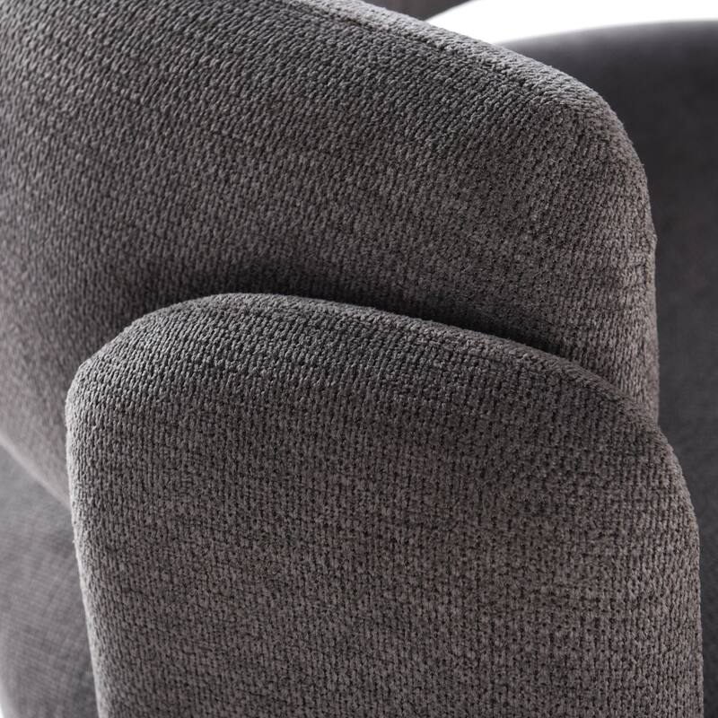 StyleCraft Mercer Accent Chair - Charcoal Grey