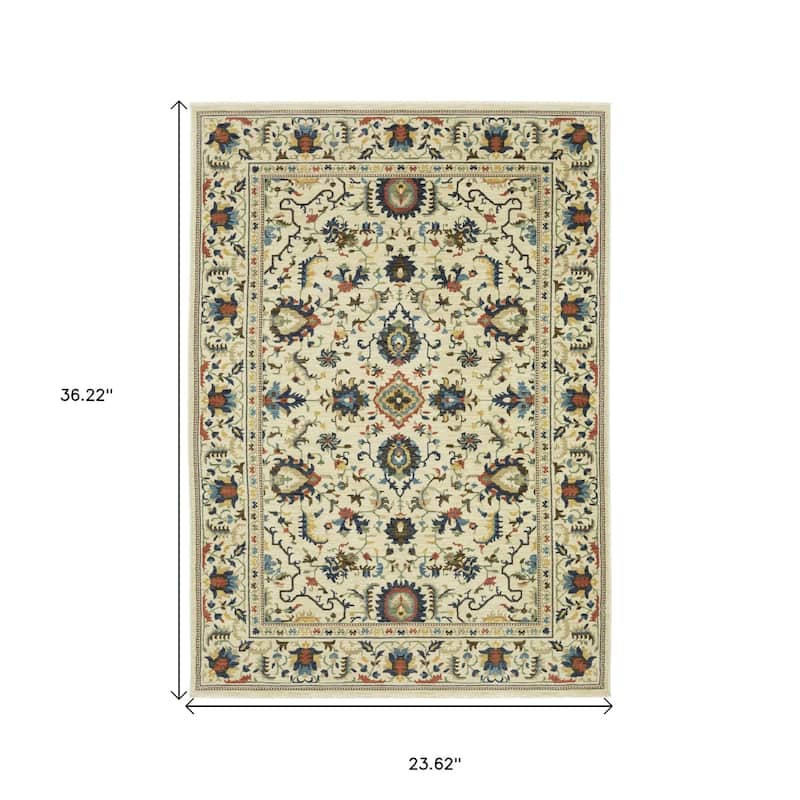 HomeRootsOriental Traditional Runner Area Rug