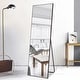preview thumbnail 102 of 167, Dovelina Modern Full Length Floor Mirror - Freestanding Vanity Mirror for Bathroom or Living Space