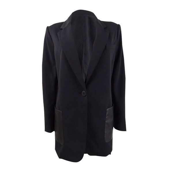 dkny long blazer