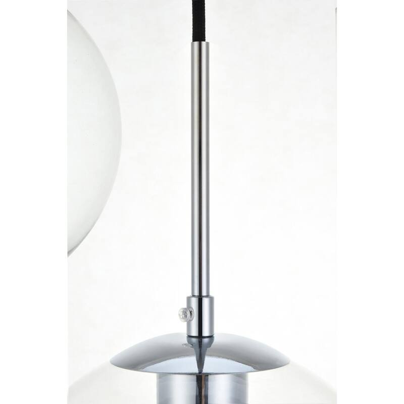 7-Light 54 inch Pendant with Clear Glass