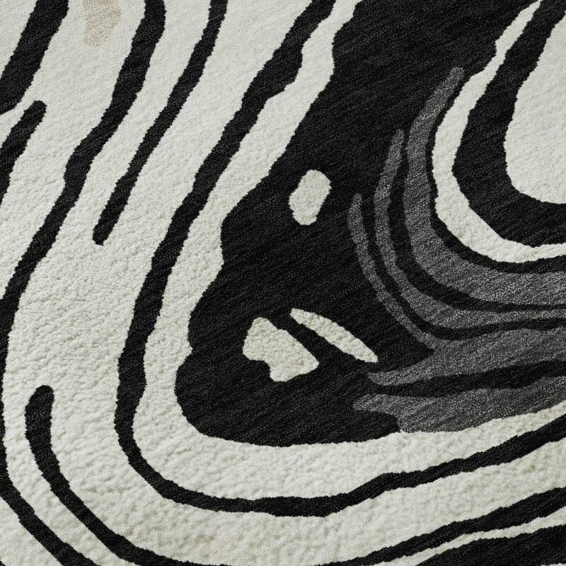Premium Washable Super Soft Abstract Contemporary Mayfield Rug