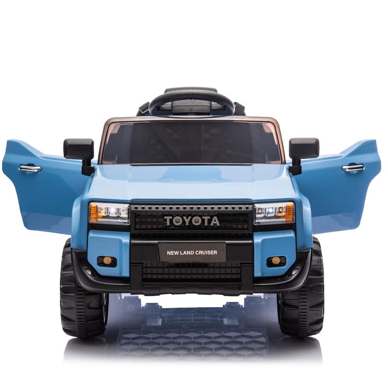 12V Kids Ride On Car W/Parents Control,Licensed Toyota LC250 2024,Four-wheel suspension,Adjustable volume,For Kids Aged 2-4