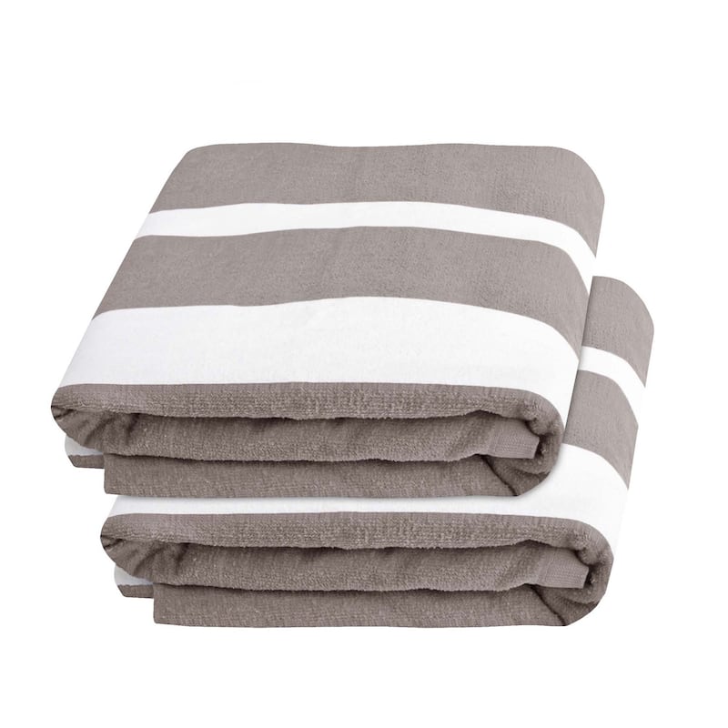 Superior Cabana Cotton Towel/ Chaise Lounge Chair Cover