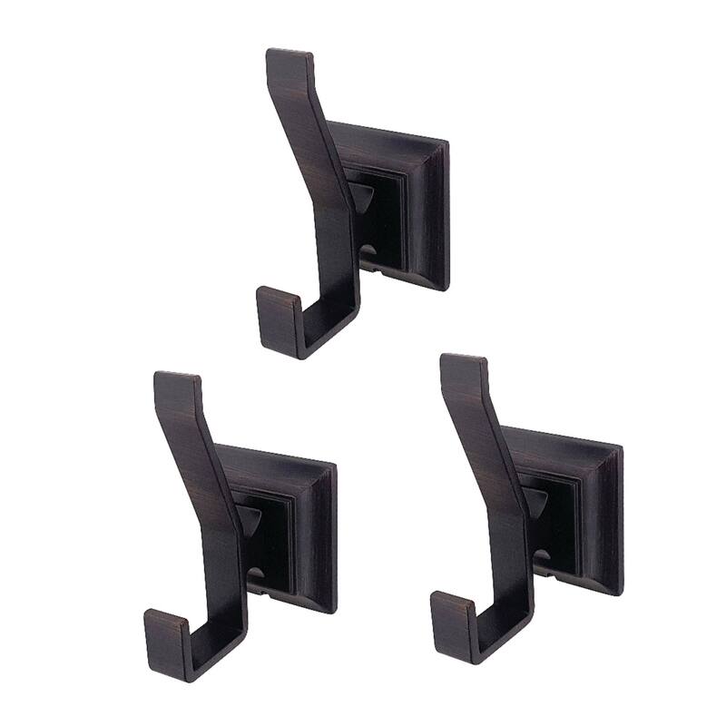 Kingston Brass Monarch 3-Piece Bathroom Robe Hook/Towel Hook