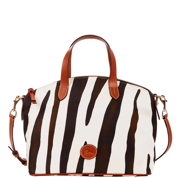 Dooney & Bourke Nylon Small Gabriella (Introduced by Dooney & Bourke at $218 in Sep 2016) - Zebra