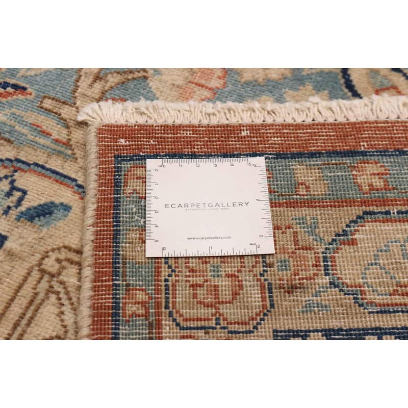 ECARPETGALLERY Hand-knotted Antalya Vintage Dark Copper Wool Rug - 9'9 x 13'0