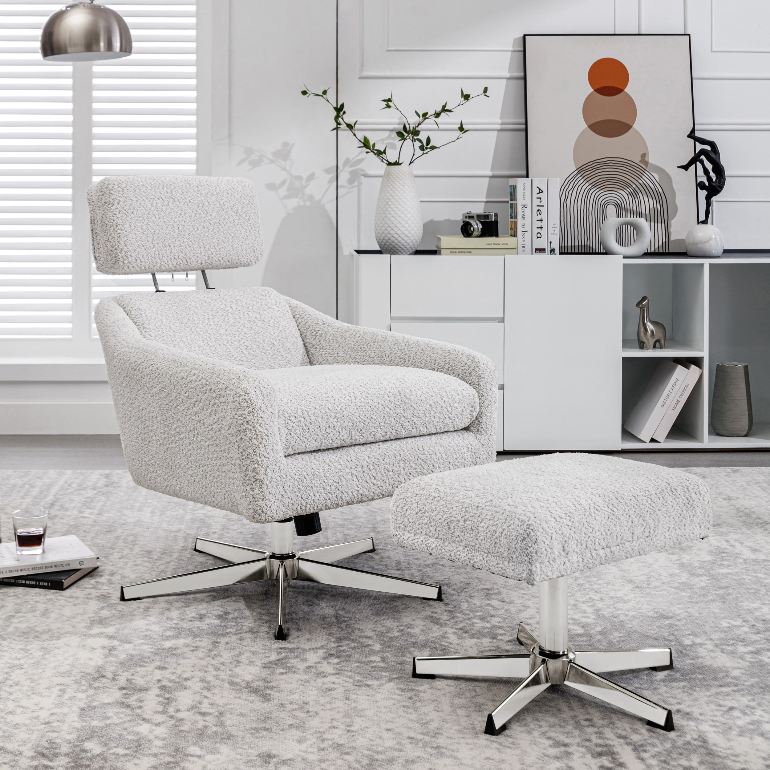 Adjustable height lounge chair store