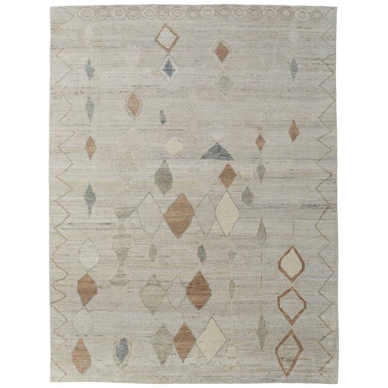 HomeRoots Moroccan Bohemian Rectangle Area Rug