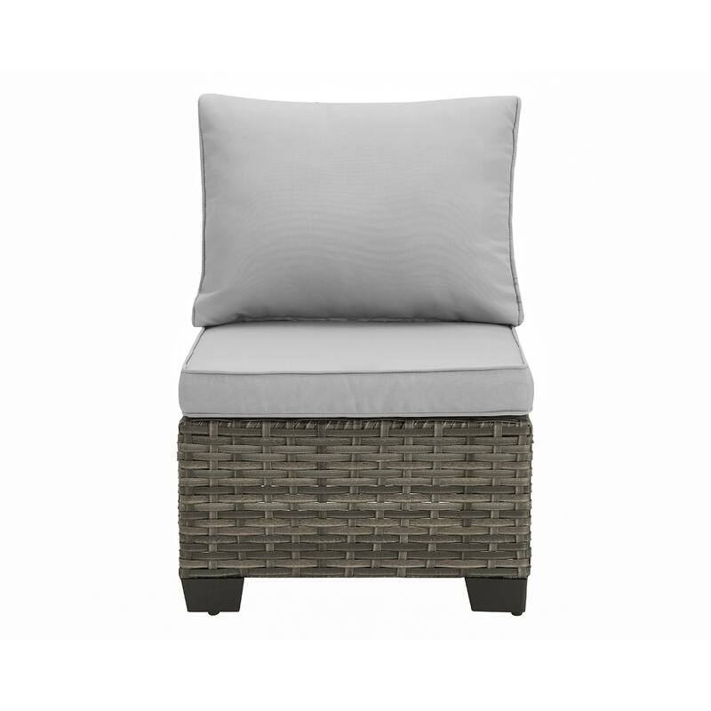 6 Pieces Outdoor Patio Sectional Sofa Couch