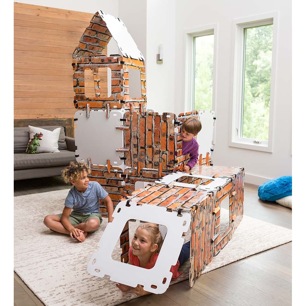 HearthSong 16-Panel Brick Fantasy Forts Kit - Bed Bath & Beyond HearthSong 16-Panel Brick Fantasy Forts Kit - Bed Bath & Beyond