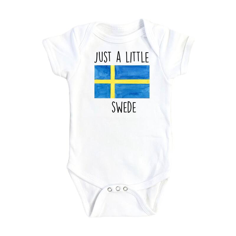 Sweden Little - Baby Boy Girl Clothes Infant Bodysuit Funny Cute Newborn - Pink - 0-3M