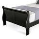 preview thumbnail 24 of 67, Furniture of America Mayday Modern Solid Wood 3-Piece Sleigh Bedroom Set
