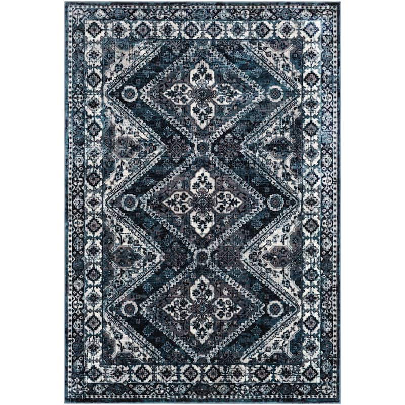 Livabliss Arundell Bohemian Medallion Area Rug
