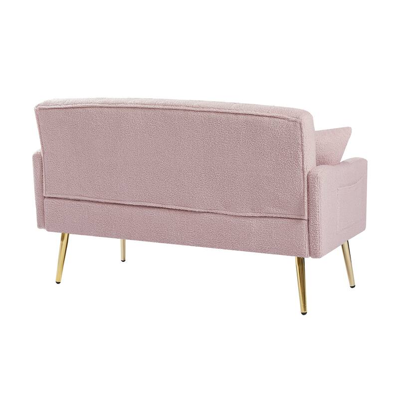 Teddy fabric 2 seater sofa for Living Room, Entryway, Hallway, Office