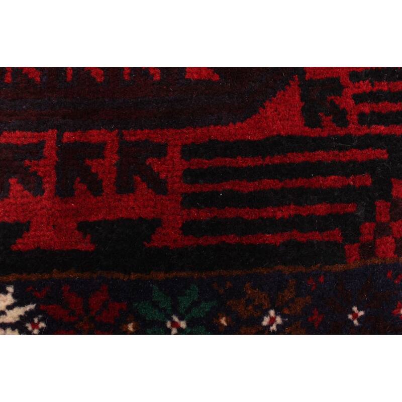 ECARPETGALLERY Hand-knotted Teimani Dark Brown Wool Rug - 2'11 x 4'9