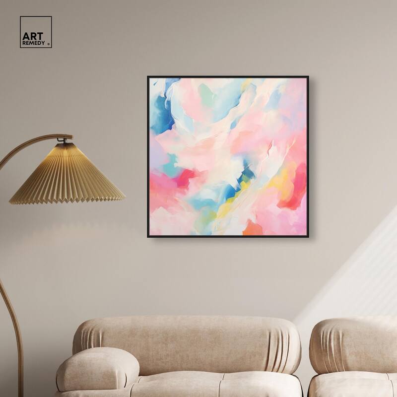 Cotton Candy Clouds II Canvas by Art Remedy