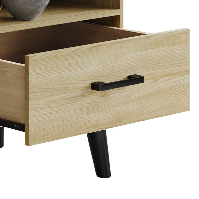 CraftPorch Rustic TV Stand Console