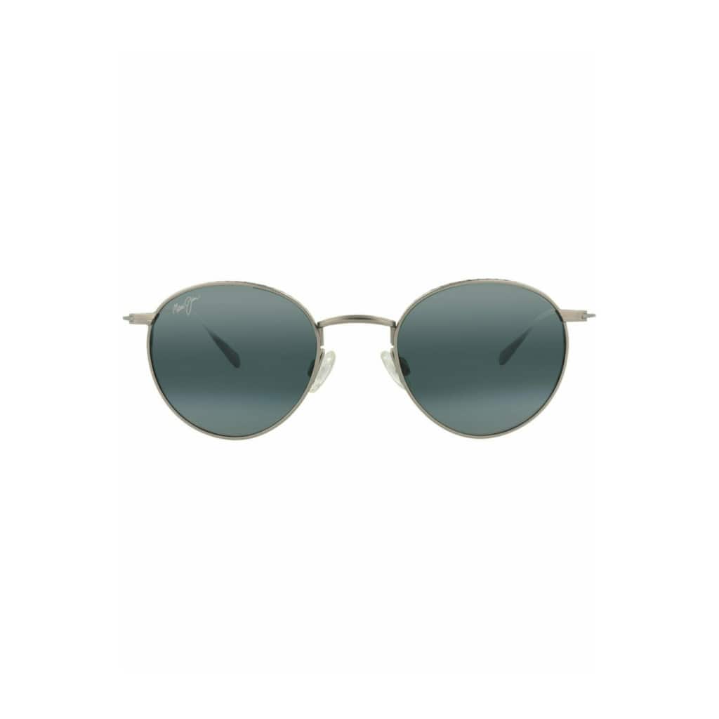Maui Jim Round-Frame Titanium Sunglasses