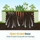 preview thumbnail 21 of 22, Aoodor 4 in 1 Modular Aluzinc Metal Raised Garden Bed - Outdoor Garden Planter Box for Vegetable, Flower, Herb