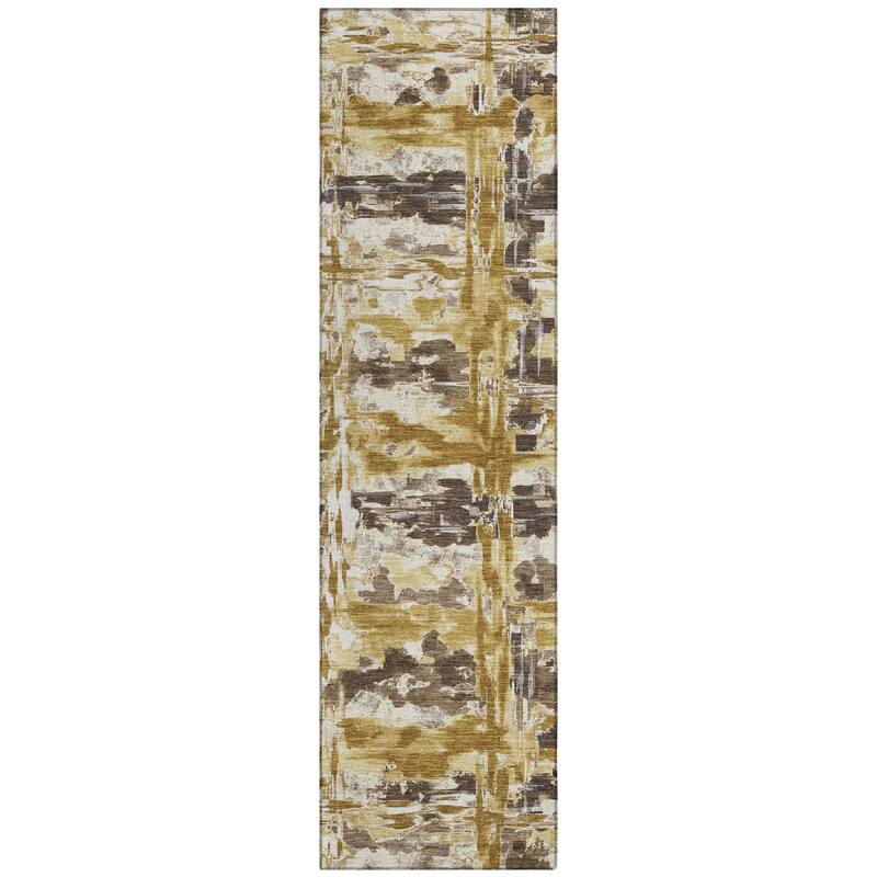 Machine Washable Indoor/ Outdoor Casual Fowler Chantille Rug