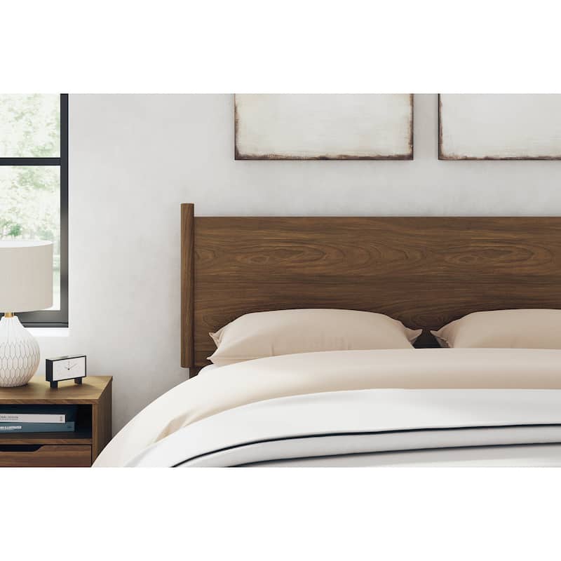 Signature Design by Ashley Fordmont Dark Brown Panel Headboard