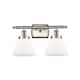 Option Brushed Satin Nickel / Matte White