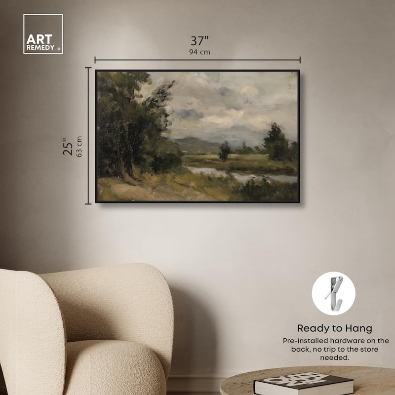 River's Path Canvas by Art Remedy