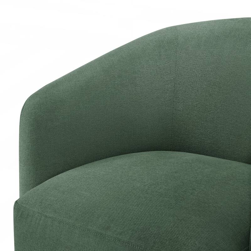 Durable Polyester Fabric Swivel Chair