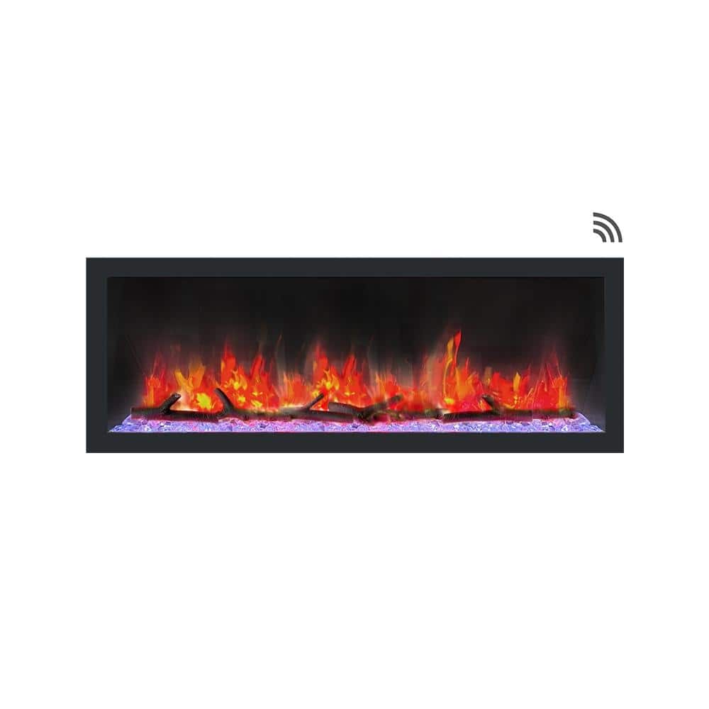 Dynasty Cascade 52 in. Smart Control Electric Fireplaces -BTX52 - 52.5
