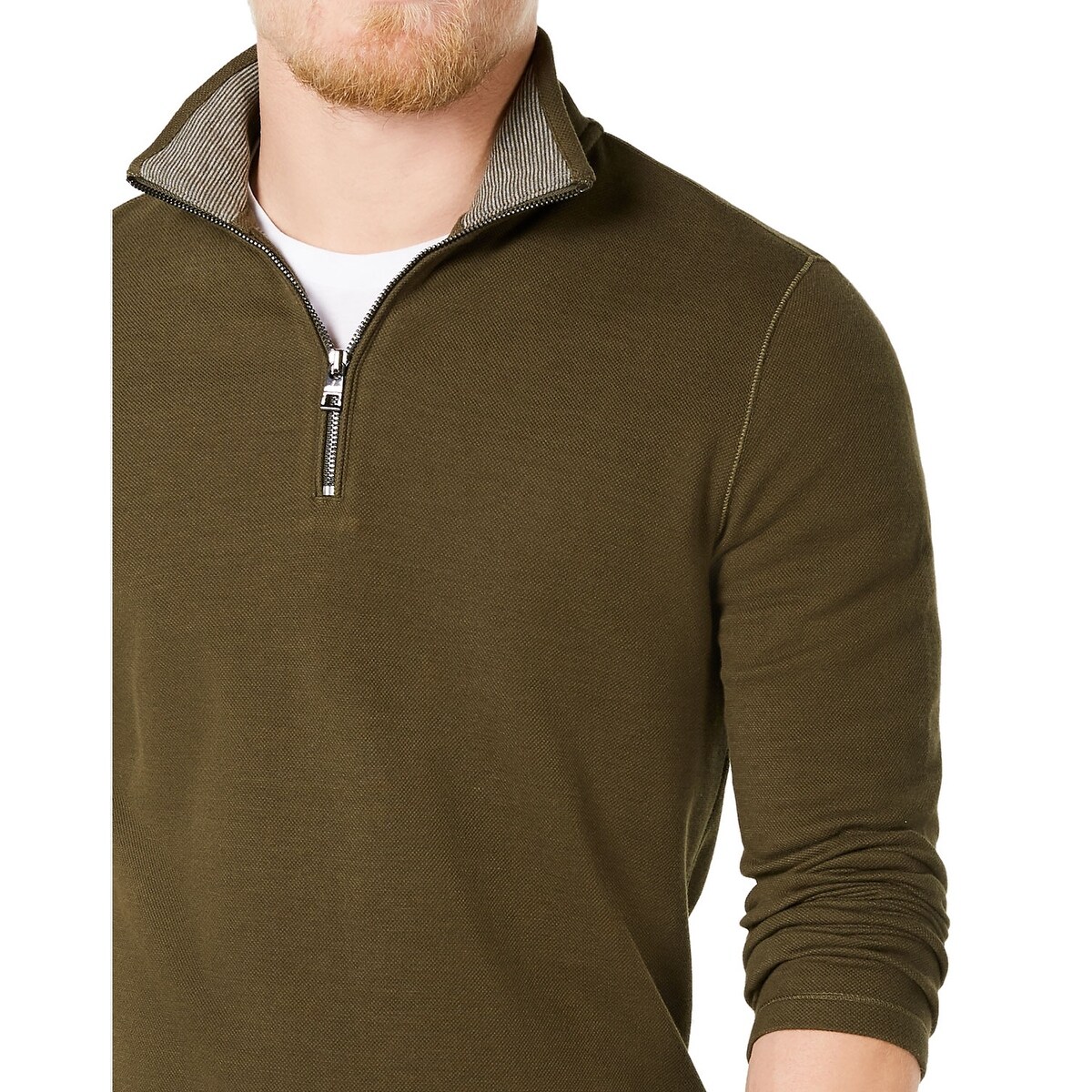 michael kors polo mens olive
