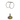 Allied Brass Pacific Grove Collection 2 Ring Vanity Top Guest Towel Ring