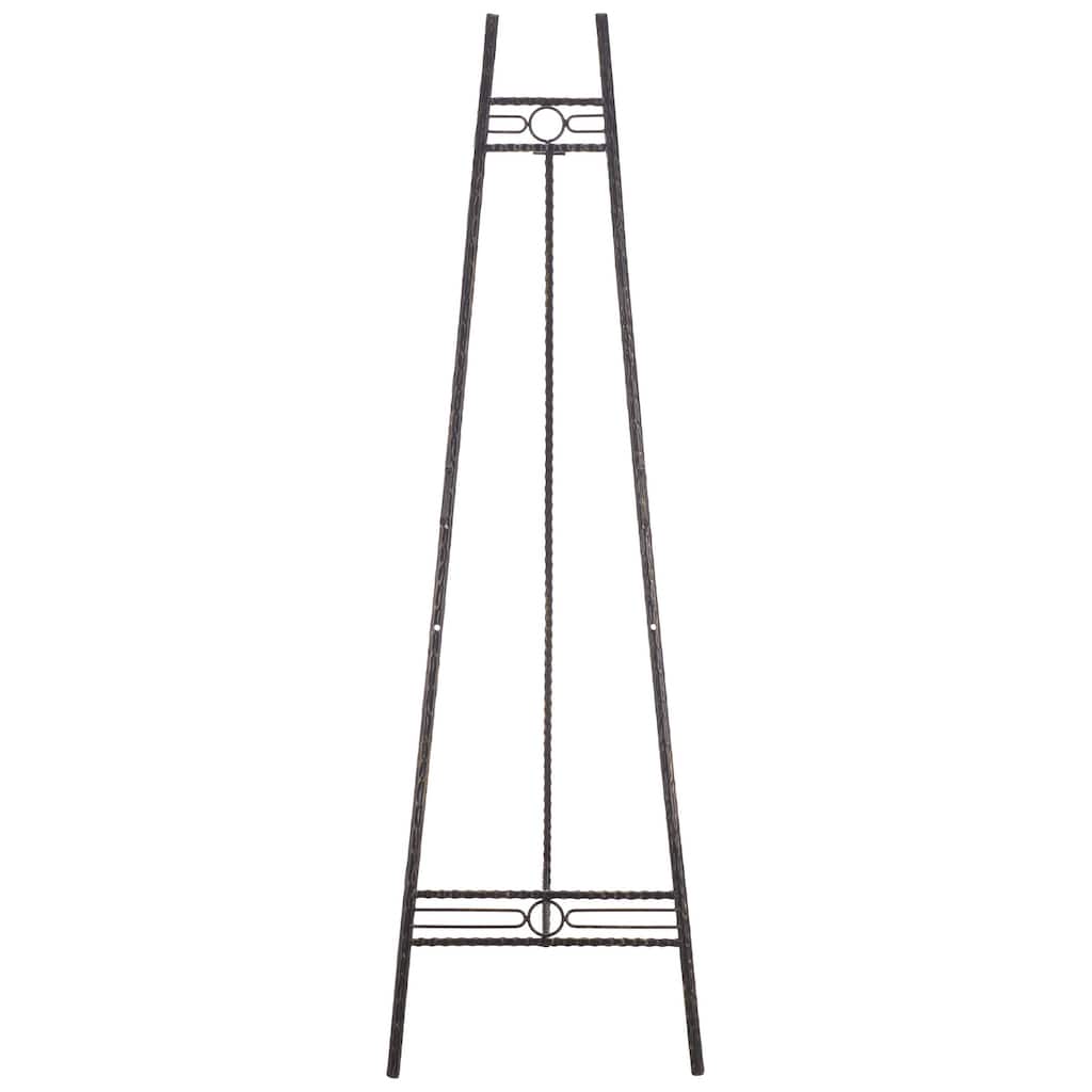 SEI Furniture Ian Iron Easel - 16"W x 3"D x 21"H