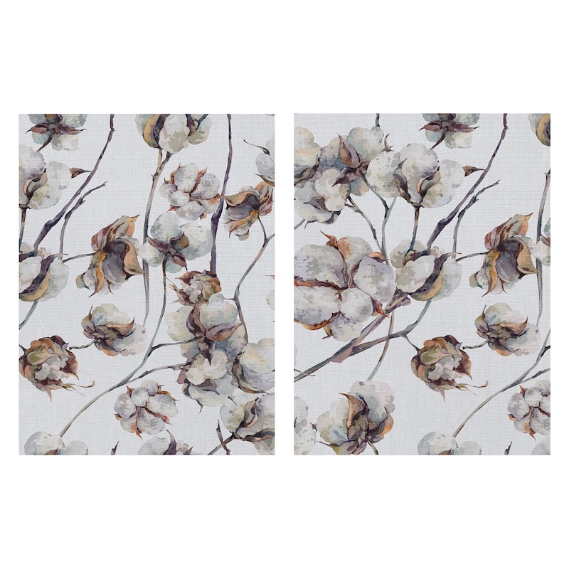 Cotton I, II by Incado Canvas Art Prints