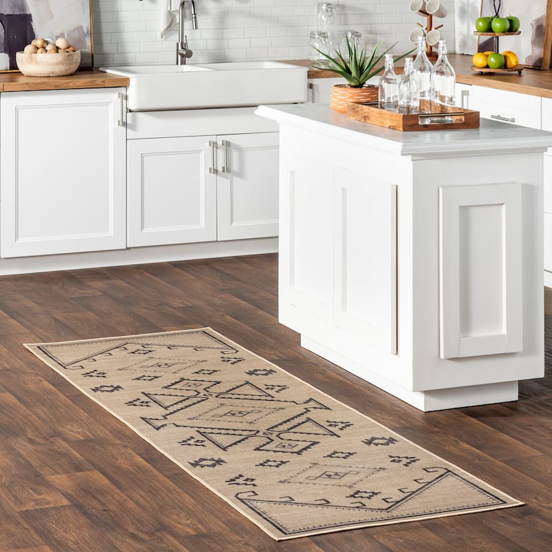 Audriana Easy Jute Machine Washable Area Rug
