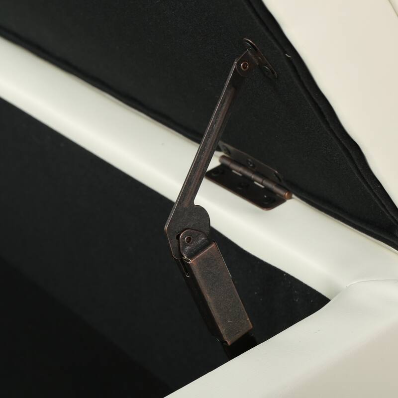 JULIANA Storage Ottoman - Stylish Upholstered Multi-Purpose Furniture