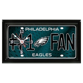 NFL Wall/Desk Analog Clock, #1 Fan with Team Logo - Philadelphia Eagles -  Bed Bath & Beyond - 38009820