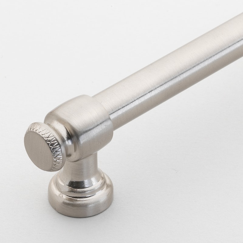 GlideRite 5-Pack 7-5/8 in. CC Classic Satin Nickel Euro Bar Pulls - Satin Nickel