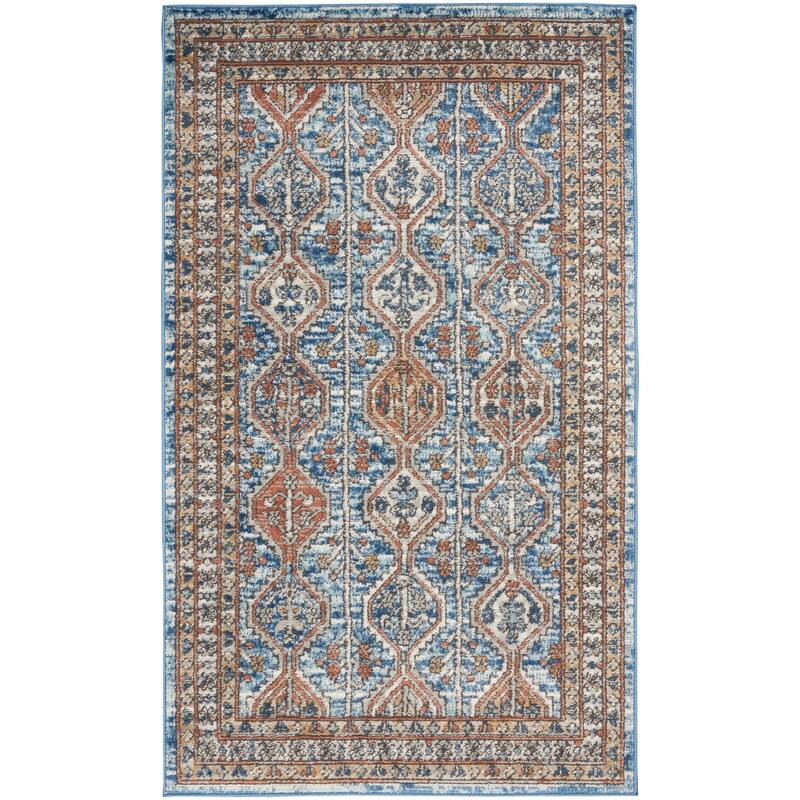 Nourison Concerto Traditional Persian Geometric Area Rug