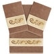 preview thumbnail 1 of 12, Authentic Hotel and Spa Turkish Cotton Mackenzie 3PC Towel Set Latte