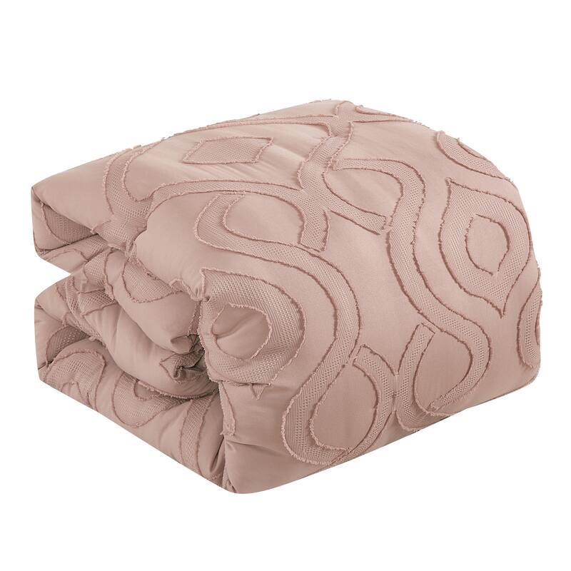 Wellco Inara Bedding Comforter Set Bed In A Bag ,7 Pieces