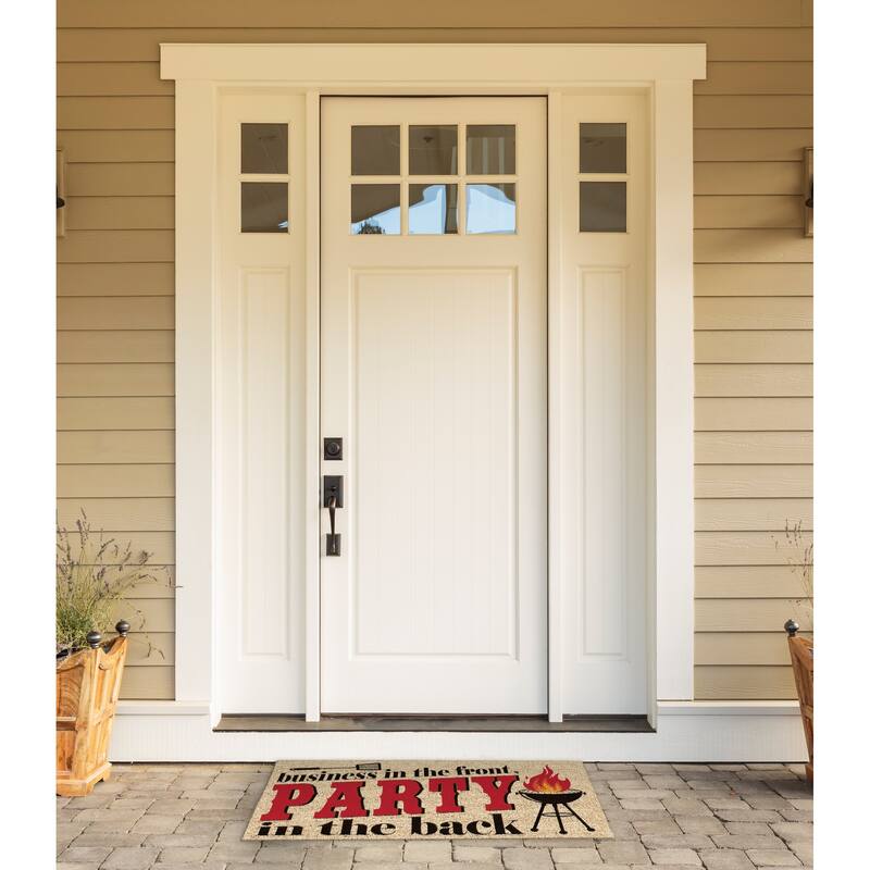 Hello Art Doormat