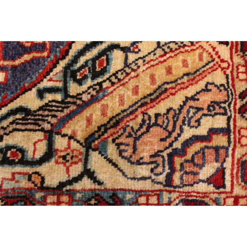 ECARPETGALLERY Hand-knotted Anadol Dark Navy Wool Rug - 3'3 x 4'8