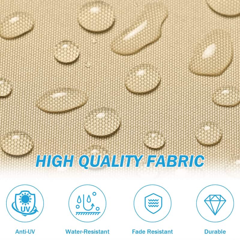 Aoodor 12' x 16' Outdoor Pergola with Retractable Shade Canopy