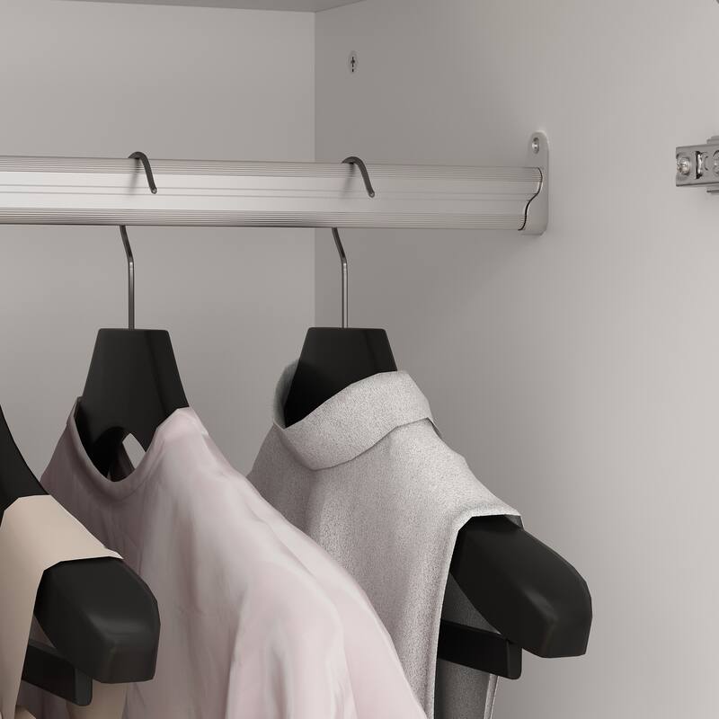 Tranquil Vista Dual Wardrobe Classic Storage Modular Cloest Armoires