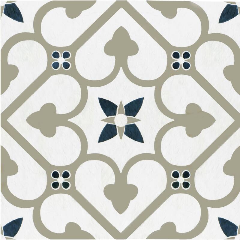 Retro Self Adhesive Vinyl Floor Tile - Clover - 20 Tiles/20 sq. ft.