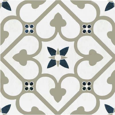 Retro Self Adhesive Vinyl Floor Tile - Clover - 20 Tiles/20 sq. ft.