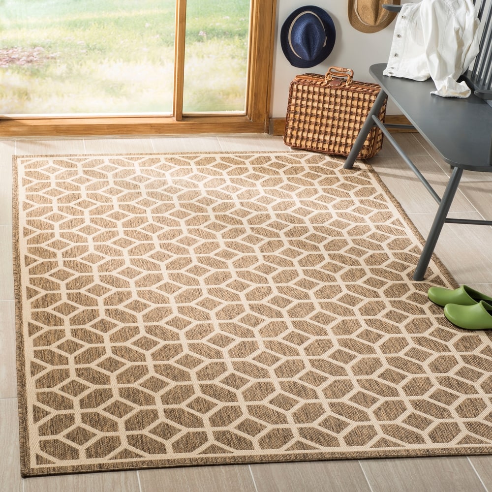 SAFAVIEH Linden Felia Indoor/ Outdoor Waterproof Patio Backyard Rug